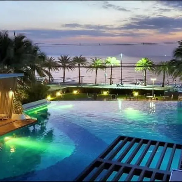 1 bedroom seaview 24sqm floor 26th jomtien pattaya ou, hotel in Jomtien Beach