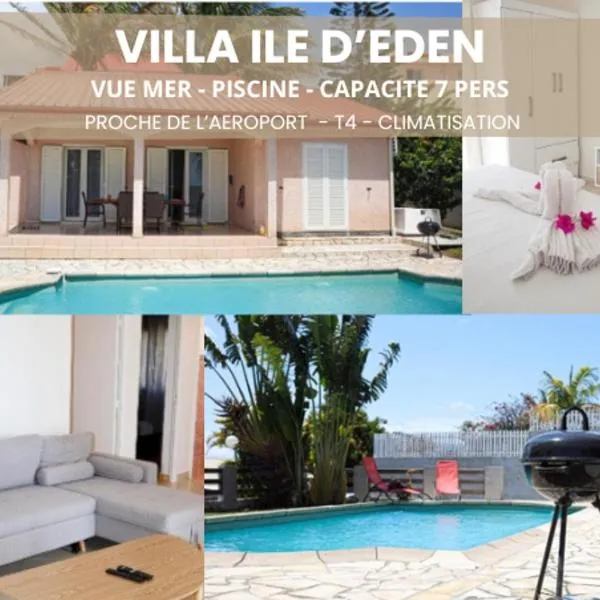 Villa Ile d'Eden - Vue mer-Piscine - By Sister Home, hotel v destinaci Sainte-Marie