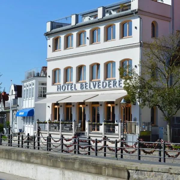 Hotel Belvedere、ヴァーネミュンデのホテル