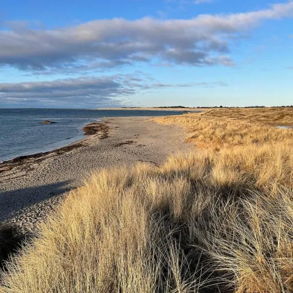 Havbris apartment with sea view in Borhaug, Farsund, hotell i Borhaug