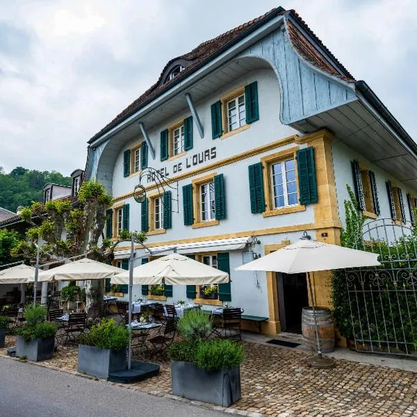 Romantik Hotel de L'Ours、Sugiezのホテル