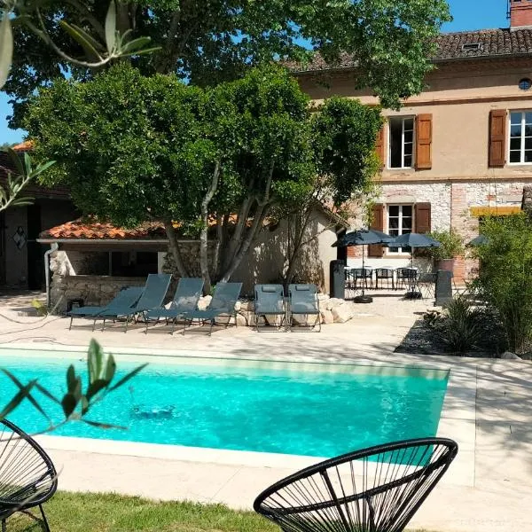Le puits de Jussens、Castelnau-de-Lévisのホテル