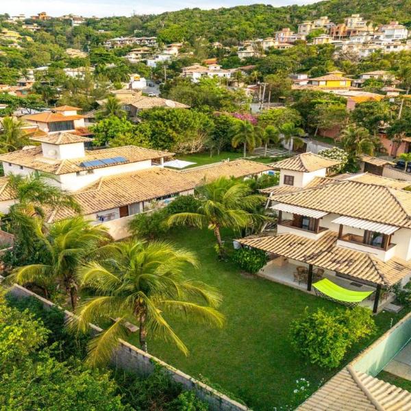 Geribá!Casa ampla 4 suítes, pet friendly e murada BZ98