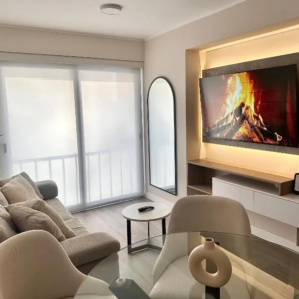 Hermoso depa con piscina, gym coworking en Miraflores, hotel en Lima