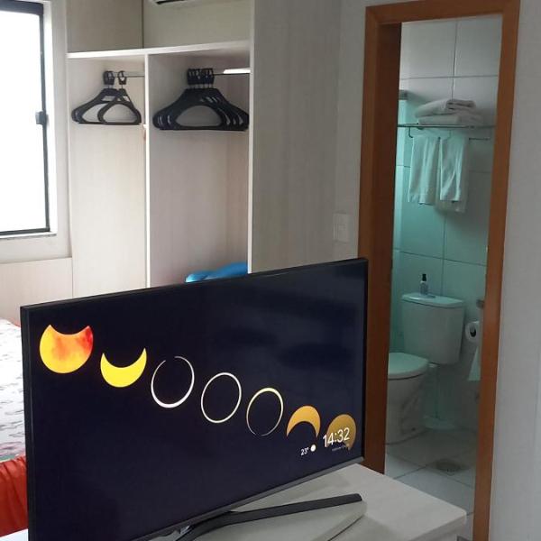 Flat em Caldas Novas no Golden Dolphin Supreme e próx Shopping Singapura com Utensílios e conforto - Foto 5