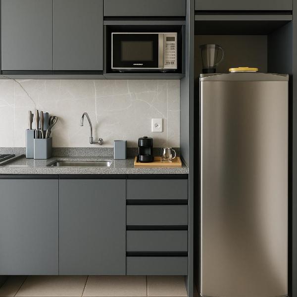 Apartamento de Luxo com Suíte, Academia, Piscina e Mercado - Foto 5