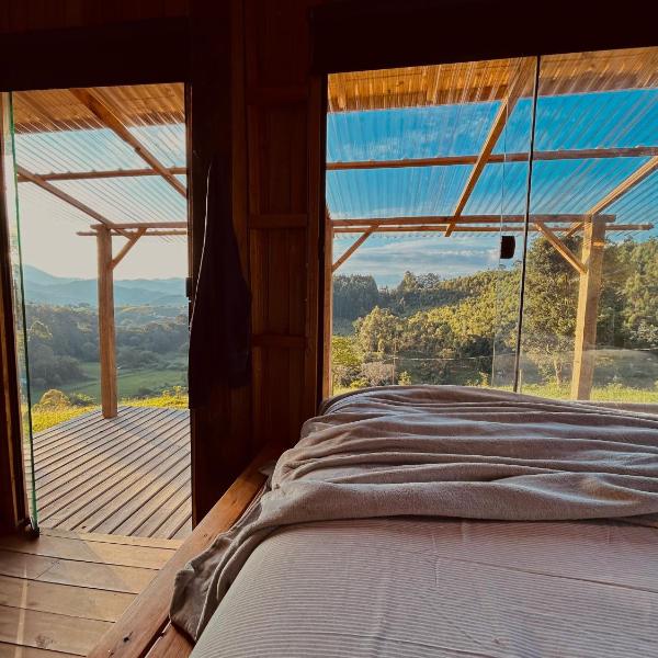 Romântica Cabana Serra do Vento Vista surreal - Foto 2