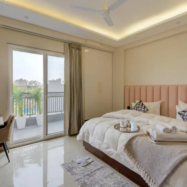 The Lodgers 1 BHK Serviced Apartments Near Artemis Hospital Sector 52, hotel v destinaci Gurgáon