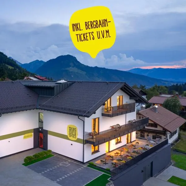 BergBuddies - Übernachtung inklusive kostenlosen Bergbahntickets und vielem mehr、バート・ヒンデラングのホテル