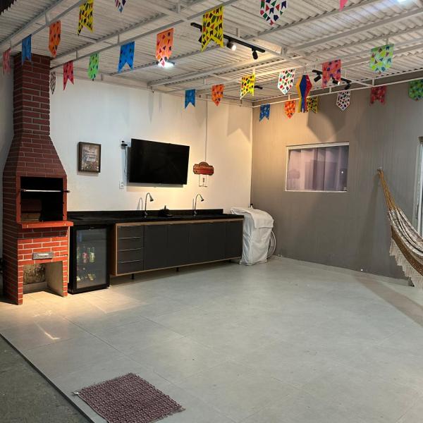 Casa Mobiliada com Área Gourmet