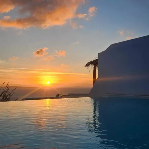 ELLI TROPiCAL LUXURY SUITES SUNSET-INFINITY POOL- SEA SIDE-NEAR CENTER PARKING, отель в Миконосе