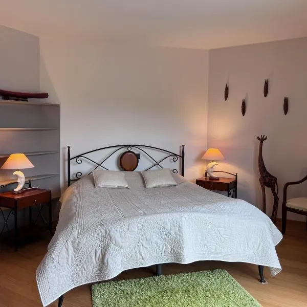 Chambres Deluxe dans Villa Les Hauts d'Orfeuille à Beaumont les Valence & Montéléger, hotel v destinaci Beaumont-lès-Valence