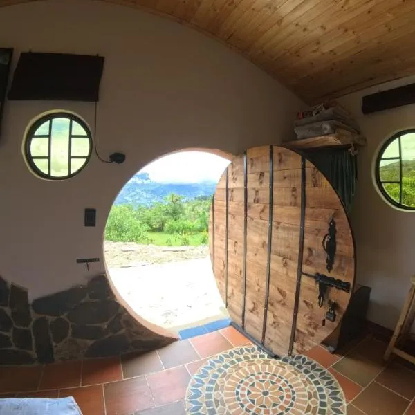 Cabaña Magica Estilo Hobbit, hotel v destinaci Machetá