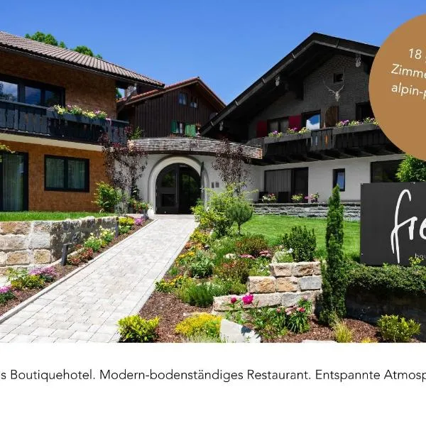 freistil Boutiquehotel, hotel v destinaci Sonthofen