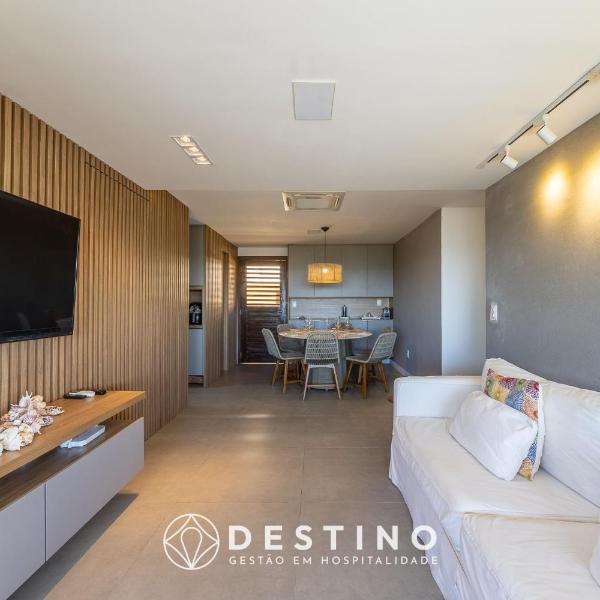 Cobertura Pé na Areia, Varanda Gourmet, Churrasco | Barra Bali | Destino BSM 418 - Foto 2