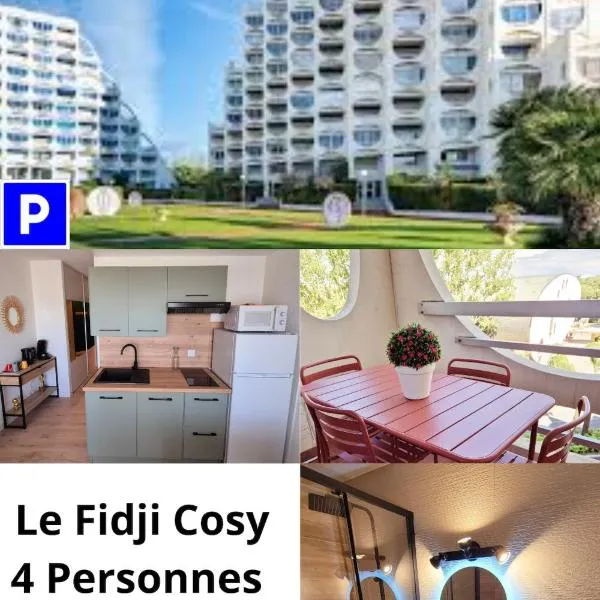 Le Fidji Cosy - Parking - Centre ville, hotel en La Grande-Motte