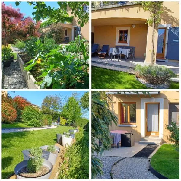 Appartement entre Sisteron et Gorges de la Méouge " Les Hauts de Toscane ", hotel em Ribiers