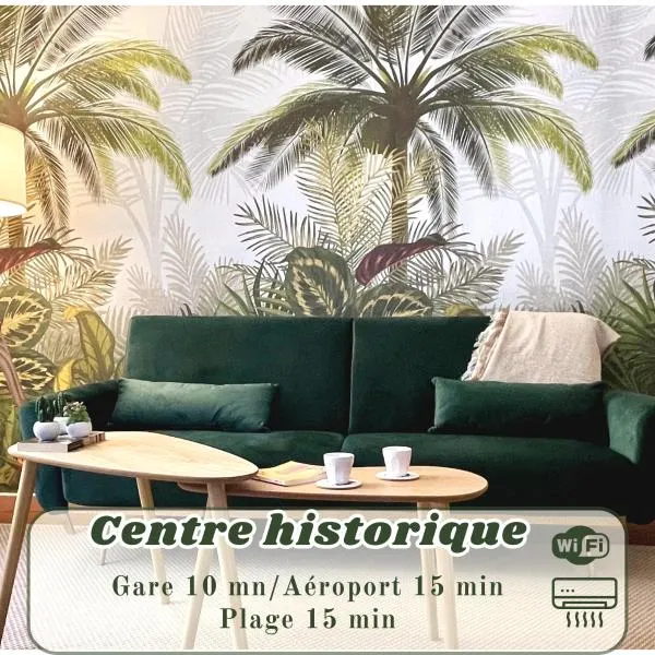 Le Palmae, sérénité et charme en cœur de ville, hotel v destinaci Hyères
