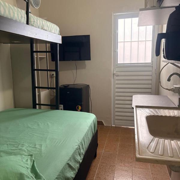 Studio aconchegante a 200m da Praia Solemar - Praia Grande