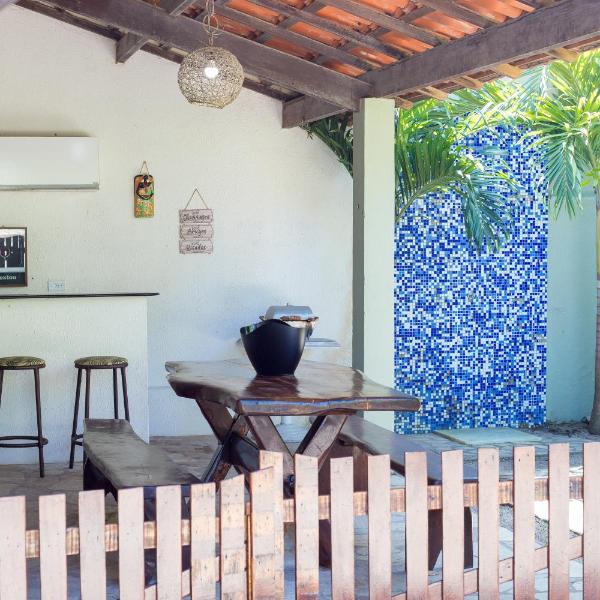 Casasveraneio casa top com 3 suítes com ar condicionado a 100 m da Praia - Barra de São Miguel, 7 minutos do gunga e 3 da praia bonita e conchas ! Área gourmet com piscina privativa e churrasqueira! condomínio com muito verde e piscina de 10m! - Foto 5
