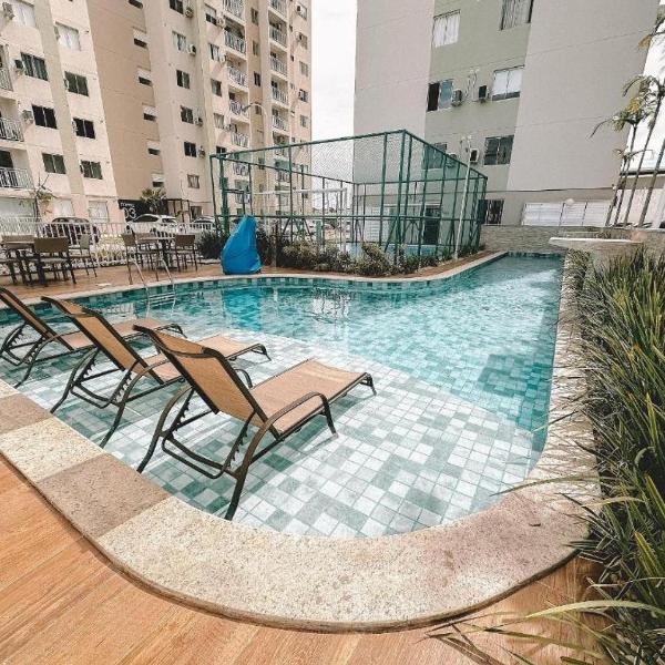 Apartamento em frente à praia conforto completo