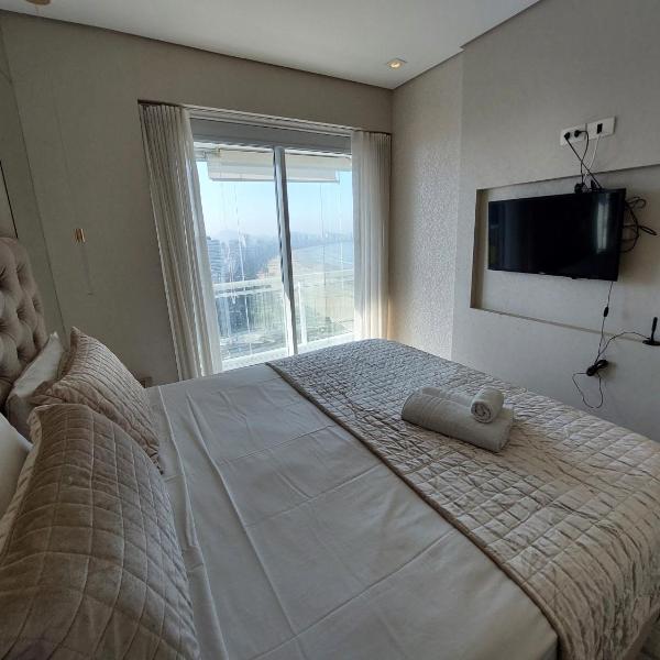 Book Santos Unlimited 3202 - Alto Padrão com Vista de Tirar o folego