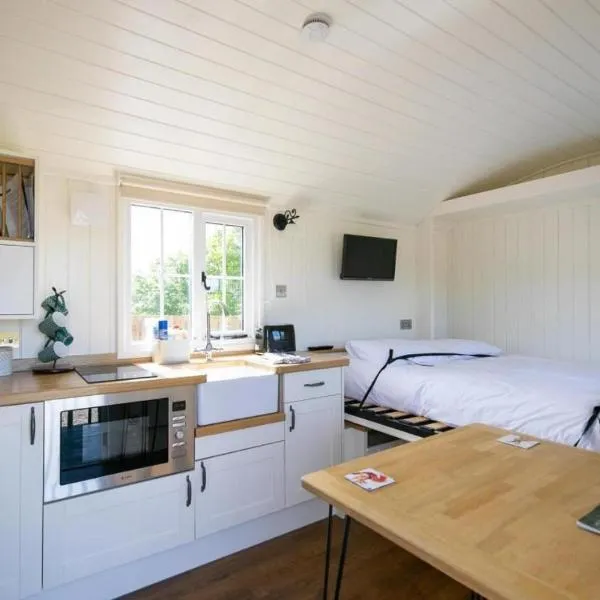 Cabin for 2 with walks WiFi bat and restaurant, hotel a Forfar