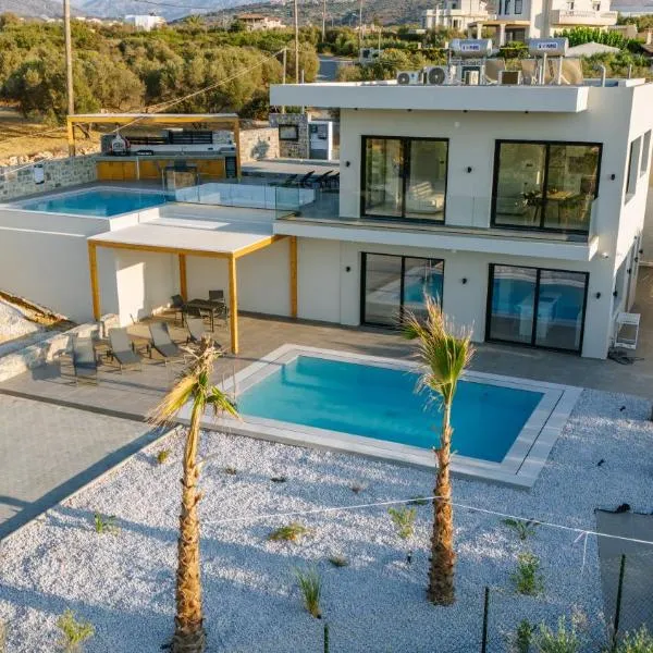 Aetheria & Aura Suites by Temma Villas, hôtel à Chersónissos