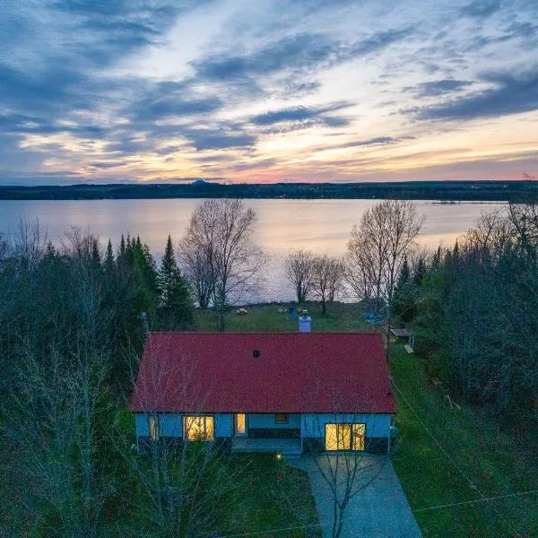 Chalet des Oiseaux Bleus, Spa, Lac, hôtel à Saint-Gérard