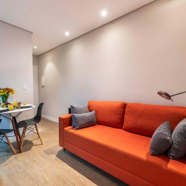 BHaus Jardins Poeta - Apartamento Deluxe - 7o andar - Academia - Mini mercado - Próximo à Oscar Freire e Avenida Paulista - Vaga de Garagem - Recepção 24h - Restaurante Galeto's no térreo - p77 - Foto 5