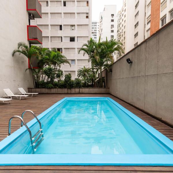 BHaus Jardins Poeta - Apartamento Deluxe - 7o andar - Academia - Mini mercado - Próximo à Oscar Freire e Avenida Paulista - Vaga de Garagem - Recepção 24h - Restaurante Galeto's no térreo - p77 - Foto 4