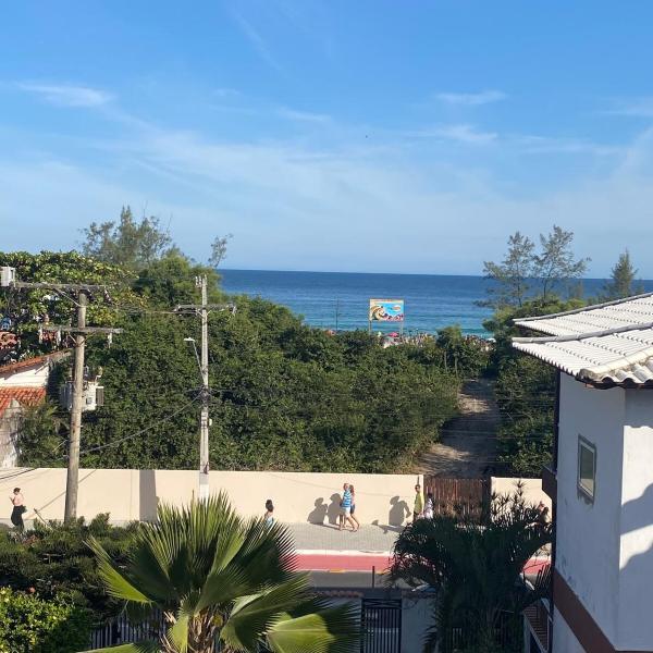 Acesso a praia com vista mar em Point Itauna WSL Saquarema
