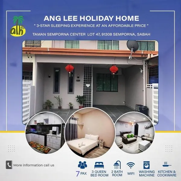 ANG LEE HOLIDAY HOME 1, hotel v destinaci Semporna