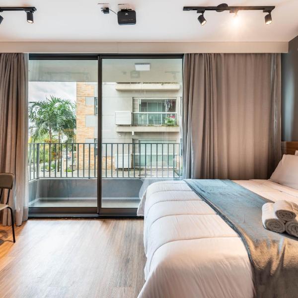 BHaus Pinheiros Terrae - Studio Deluxe com Varanda - Alves Guimarães - Clinicas - Metrô - alg - Foto 2