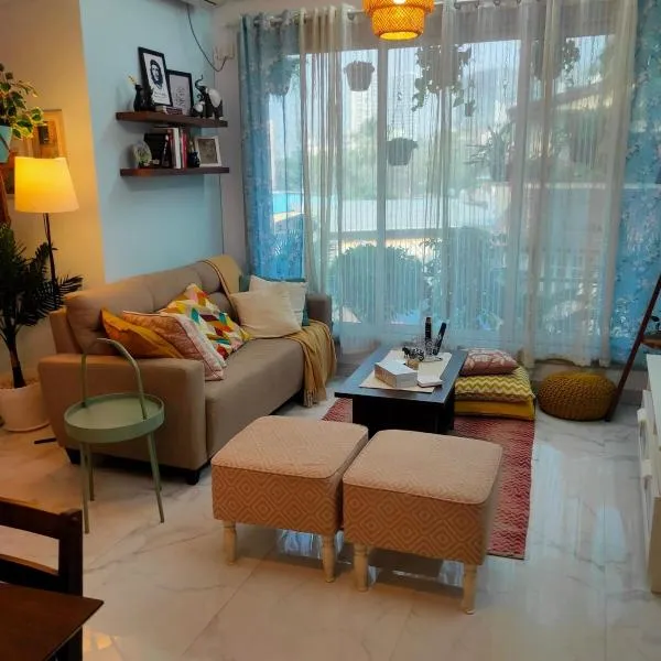 Stay-by-the-bay, 2bed garden apt with lounge bdrm, hotel a Jāmb