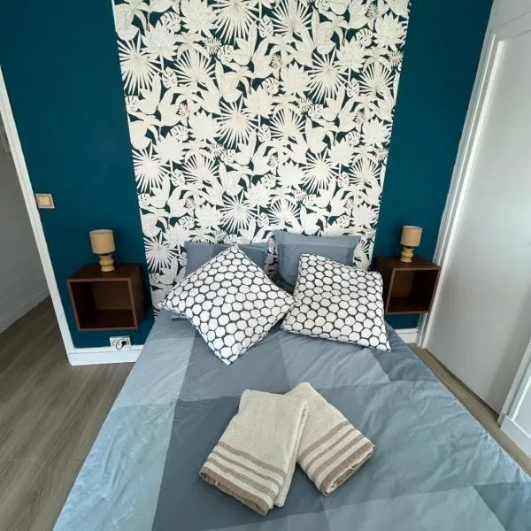 Studio Lumineux à 2 pas de la Rue de la Mer, hotel a Ouistreham