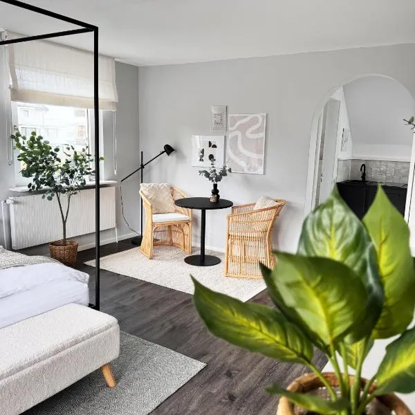Seaside Rooms - Design-Apartment mit Balkon & Parkplatz - inklusive Strandkorb direkt am Wasser und Spa & Sauna saisonal, hotel v destinaci Büsum