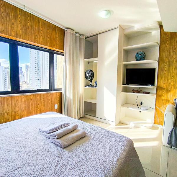 Lindo Studio Completo com Piscina no Rooftop do EDF, Próximo ao Porto da Barra - Foto 2
