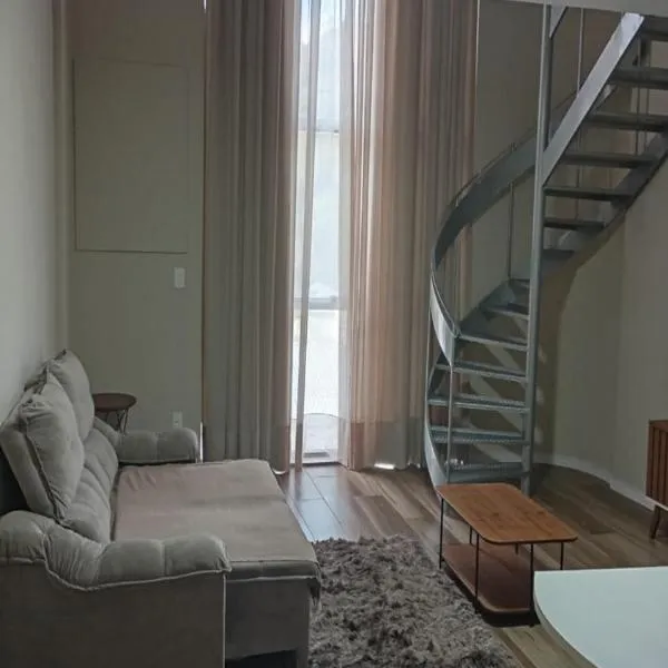 Saint Sebastian Flat 304 , até 3 pessoas, Duplex, no centro, hotel v destinaci Jaraguá do Sul