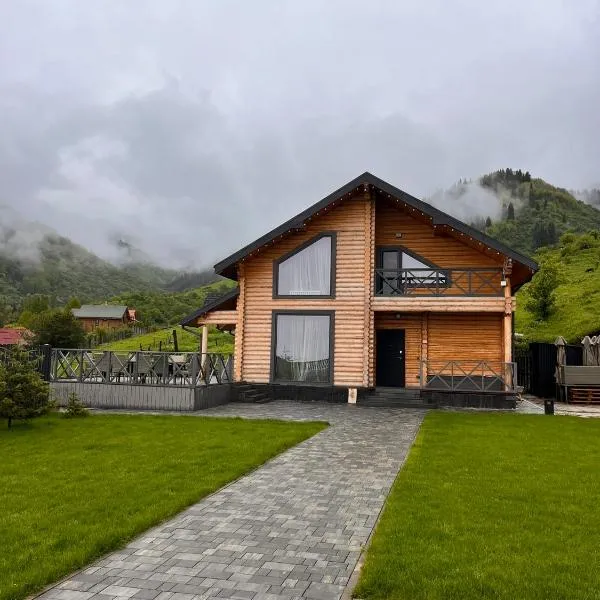 FamilyHouseTabagan гостевой дом,коттедж в горах для компании с террасой и баней, hotel en Almaty