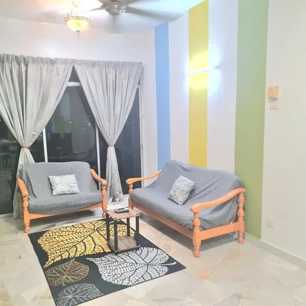 Sweet home2- 2 BR GlorybeachresortWiFiNetflixFreeparking, hotel din Port Dickson