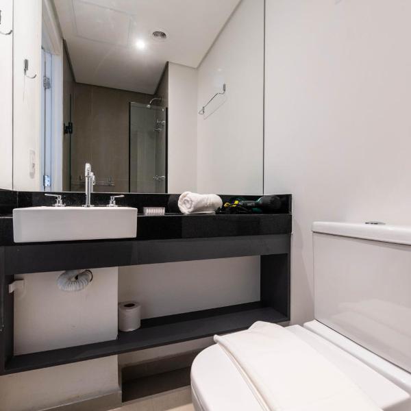BHaus Allianz Park VN Turiassu - Studio com Varanda e Vista Incrível 21o andar - Academia - Piscina no Rooftop - Lavanderia - Coworking - Recepção 24h - Perdizes - Vaga de garagem rotativa mediante disponibilidade - Acomoda 3 pessoas - T24 - Foto 3