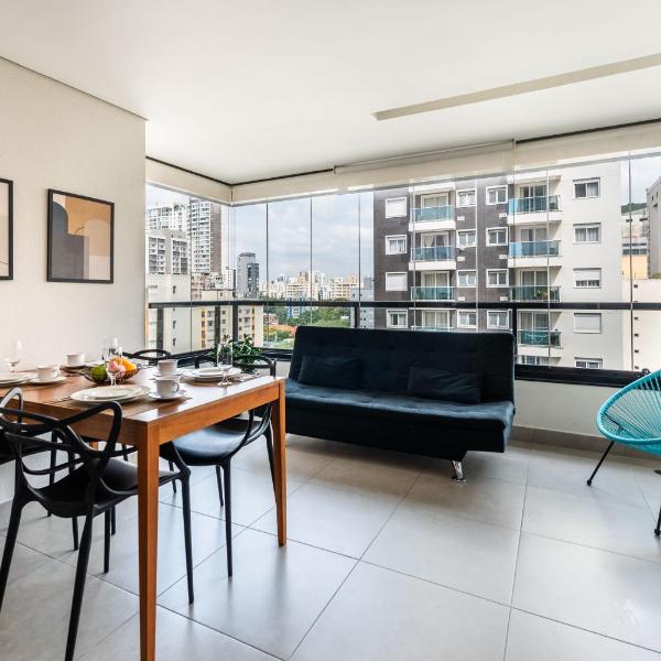 BHaus Vila Olimpia VN Casa do Ator | Grand Apartment com Ampla Varanda | 12o andar | Vaga de Garagem | Academia | Lavanderia pay per use | Minimercado | Recepção 24h | Coworking | Piscina | cs7