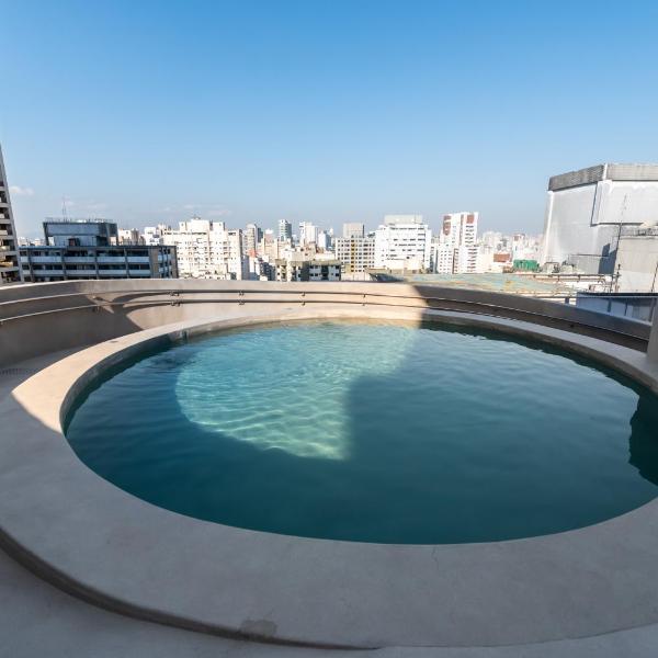 BHaus Bela Vista Shopping Frei Caneca - Studio compacto com Varanda - Academia - Lavanderia - Coworking - Mini mercado Estacionamento pago no prédio - fr2 - Foto 4