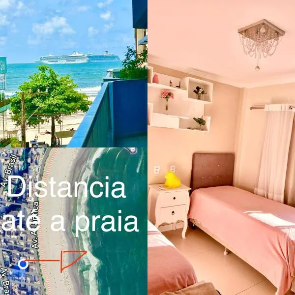 Beira da praia, 2 pessoas, econômico, básico e confortável, hotel v destinaci Balneário Camboriú