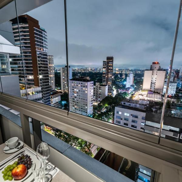 BHaus VN Oscar Freire - Studio compacto 20m2 Silencioso com Varanda - Vista Jardins 17o andar - Coworking - Locker - Minimercado - Academia - Lavanderia - Ao lado do Metrô - Estacionamento pago no prédio - OF8 - Foto 5