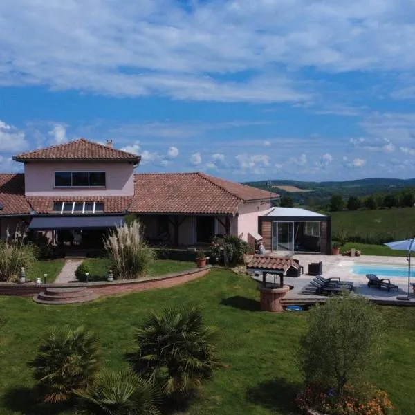 Villa aux portes des Pyrénées, hotel din Saint-Gaudens