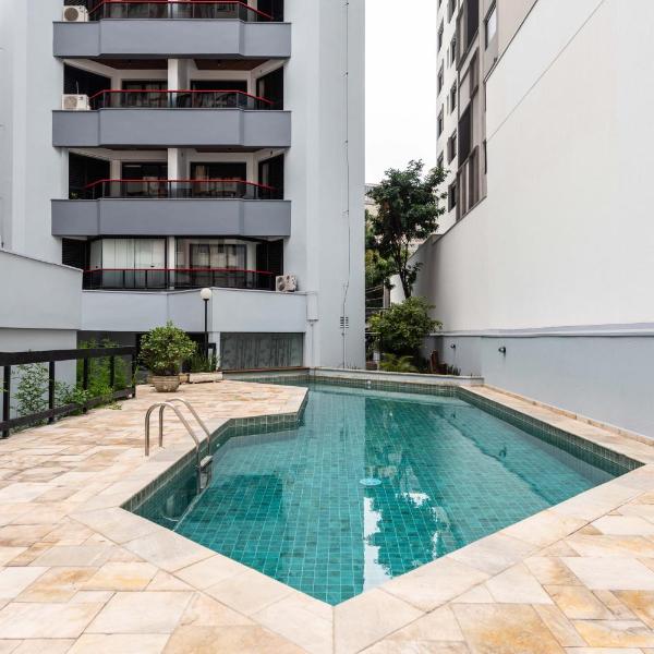 BHaus Family Jardins Garden Melo Alves | 42m2 | 4o andar | Próximo à Avenida Paulista e Metrô | Vaga de Garagem | Lavanderia Pay per use | Recepção 24h | Serviço de bagagem | Acomoda 2 adultos e 2 crianças até 12 anos | gr41 - Foto 4