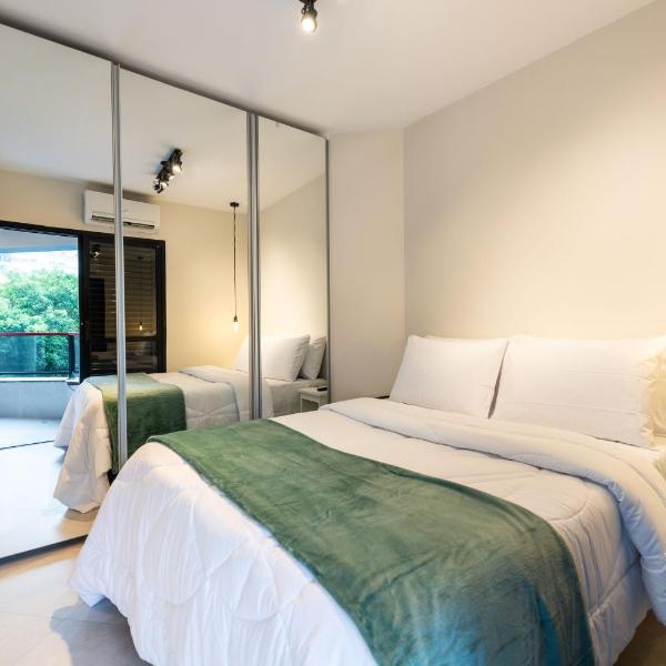 BHaus Family Jardins Garden Melo Alves | 42m2 | 4o andar | Próximo à Avenida Paulista e Metrô | Vaga de Garagem | Lavanderia Pay per use | Recepção 24h | Serviço de bagagem | Acomoda 2 adultos e 2 crianças até 12 anos | gr41 - Foto 2