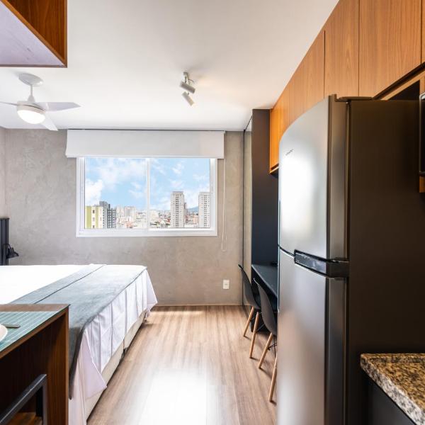 BHaus Brás Moov | Studio compacto | 16o andar | Econômico | Sem ar condicionado | Sem Vaga de Garagem | Academia | Piscina | Lavanderia pay per use | Próximo ao Metrô | mb16 - Foto 5